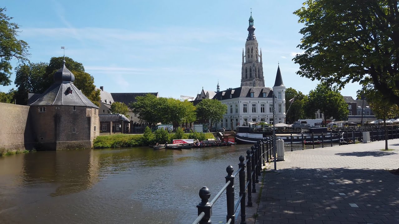 Summer Walk in Breda 🌞 | The Netherlands - 4K60