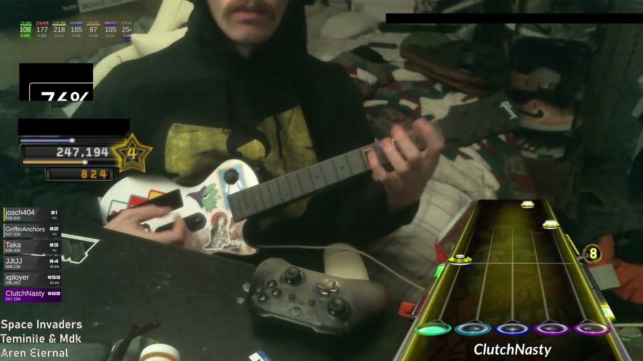 Space Invaders by Teminite & Mdk 100% FC Clone Hero