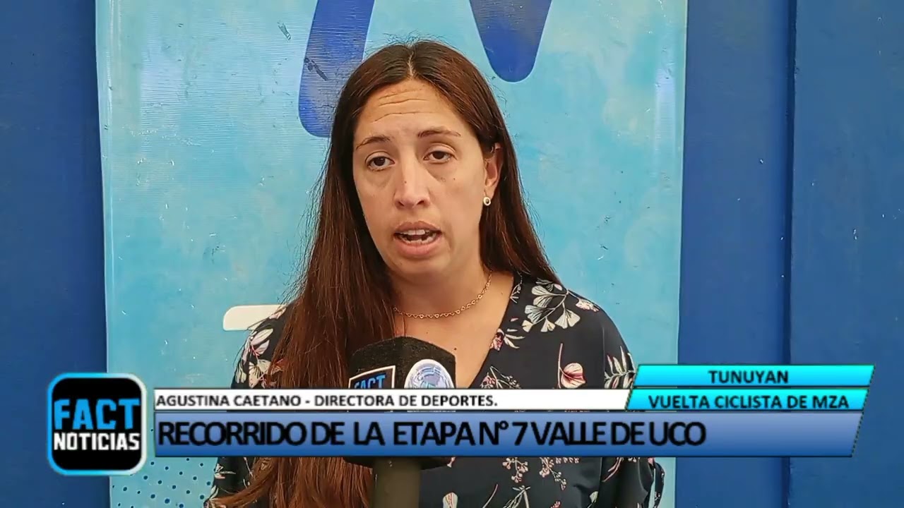 Etapa Valle de Uco de la Vuelta Ciclista de Mendoza