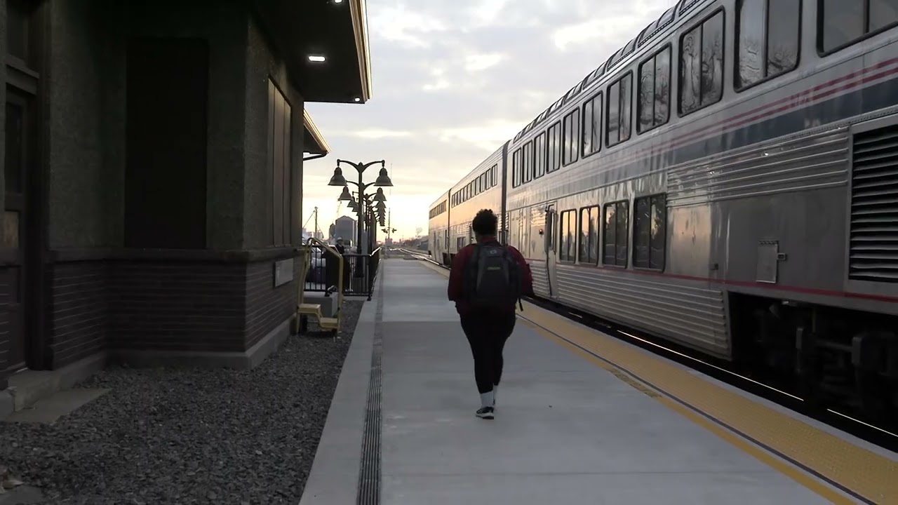 Calif. Zephyr in Ft. Morgan on 05MARCH2026
