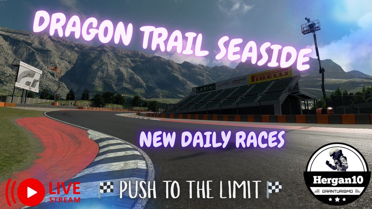 Gran Turismo 7 🔴 NEW DAILY RACES | DRAGON TRAIL SEASIDE🏁
