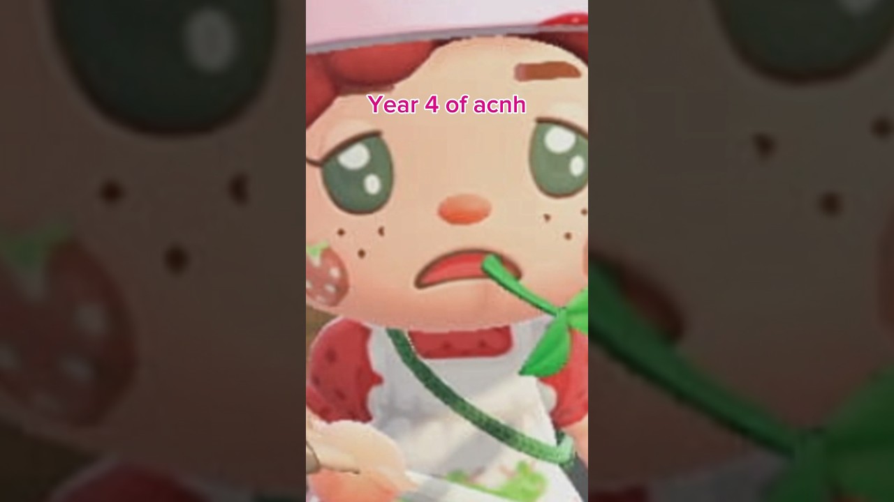 Animal Crossing through the years&hellip; 2020-2024 | ACNH | new horizons | look a strawberry!