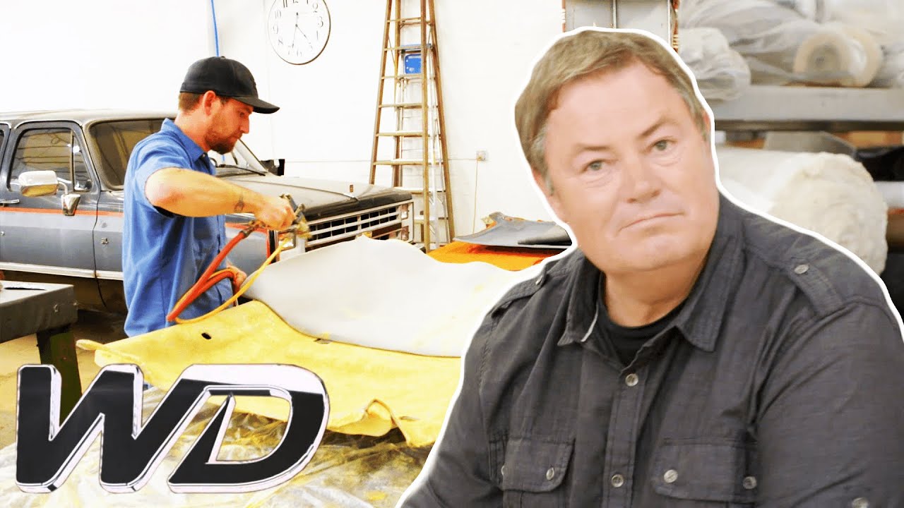Visiting One Of Detroit's Oldest Family Run Upholstery Shops | Mike Brewer's World Of Cars