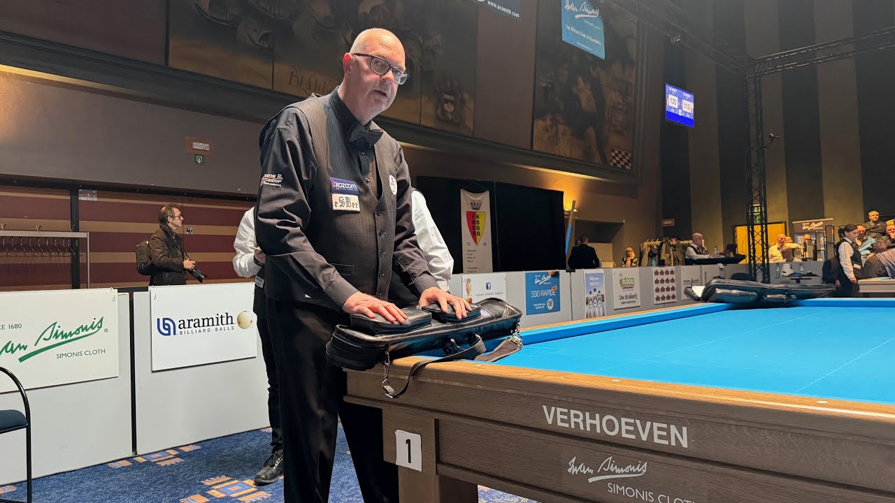 2025 Belgian Championships Multi-Discipline - 3-CUSHION - Roland FORTHOMME vs Mik DURWAEL