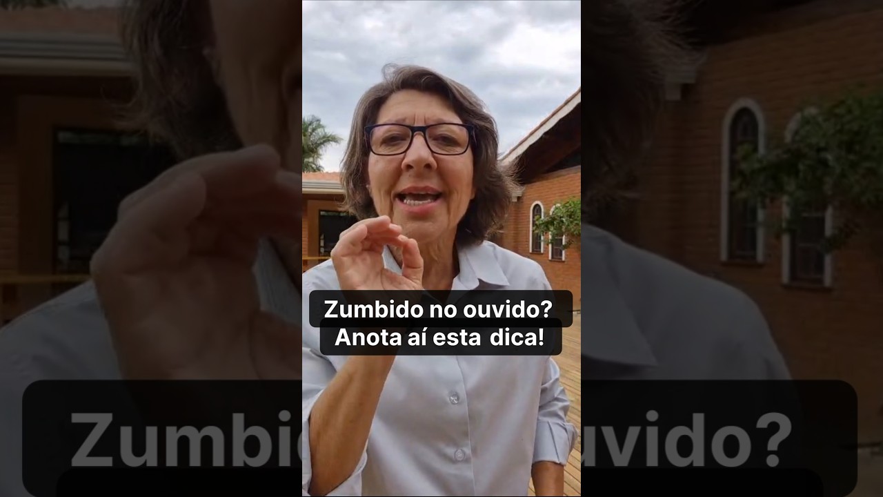 Zumbido no ouvido? Anota aí esta dica!