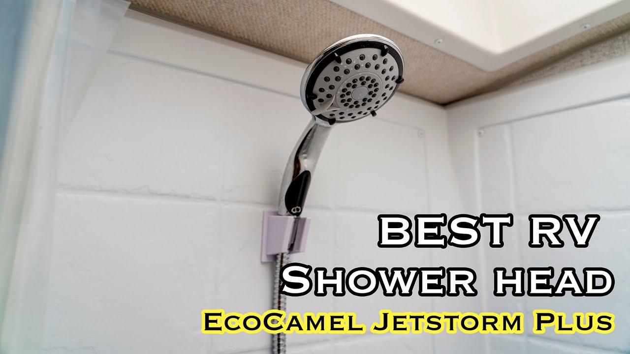 EcoCamel Jetstorm Plus Shower Head Camper Install