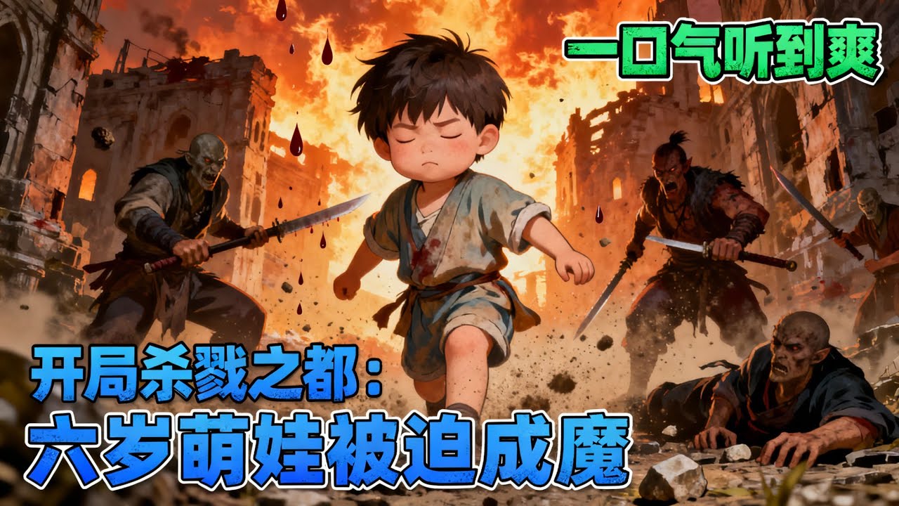 【已完结】《開局殺戮之都：六歲萌娃被迫成魔》一覺醒來穿成六歲小屁孩，竟被扔進鬥羅最血腥的殺戮之都，開局就被追殺取血，卻意外覺醒超強感知力反殺惡徒。#斗羅大陸#漫畫解說 #熱血