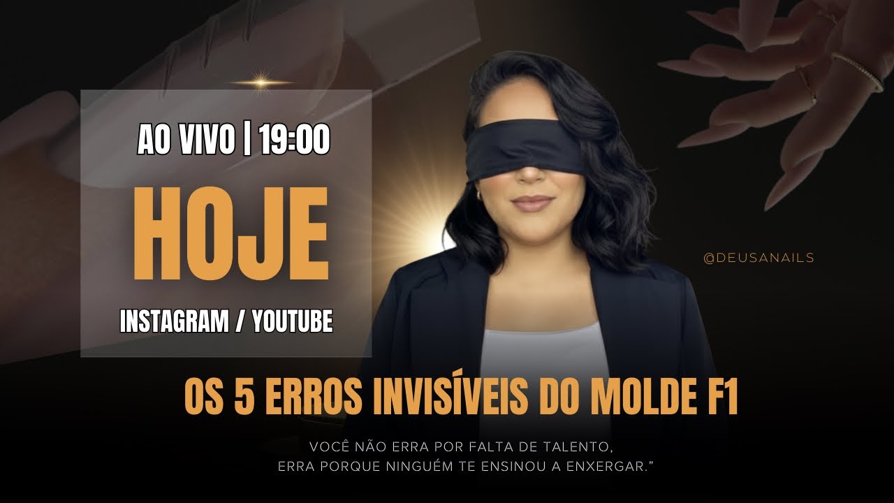 AULA DE MOLDE F1 AO VIVO
