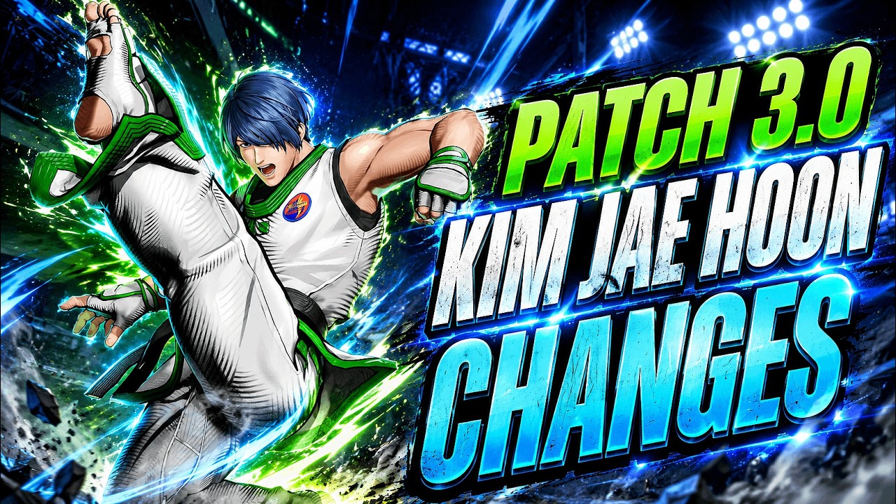 Fatal Fury: COTW Season 3 | Kim Jae Hoon - Changes Comparison