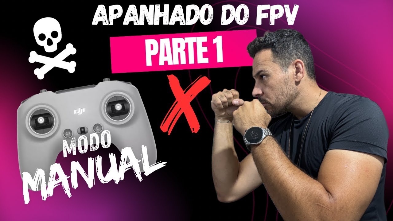 Como Voar Drone FPV parte 1 DJI FPV controller 3 do DJI Avata 2#avata2 #fpv #FPVcontroler3 #liftoff