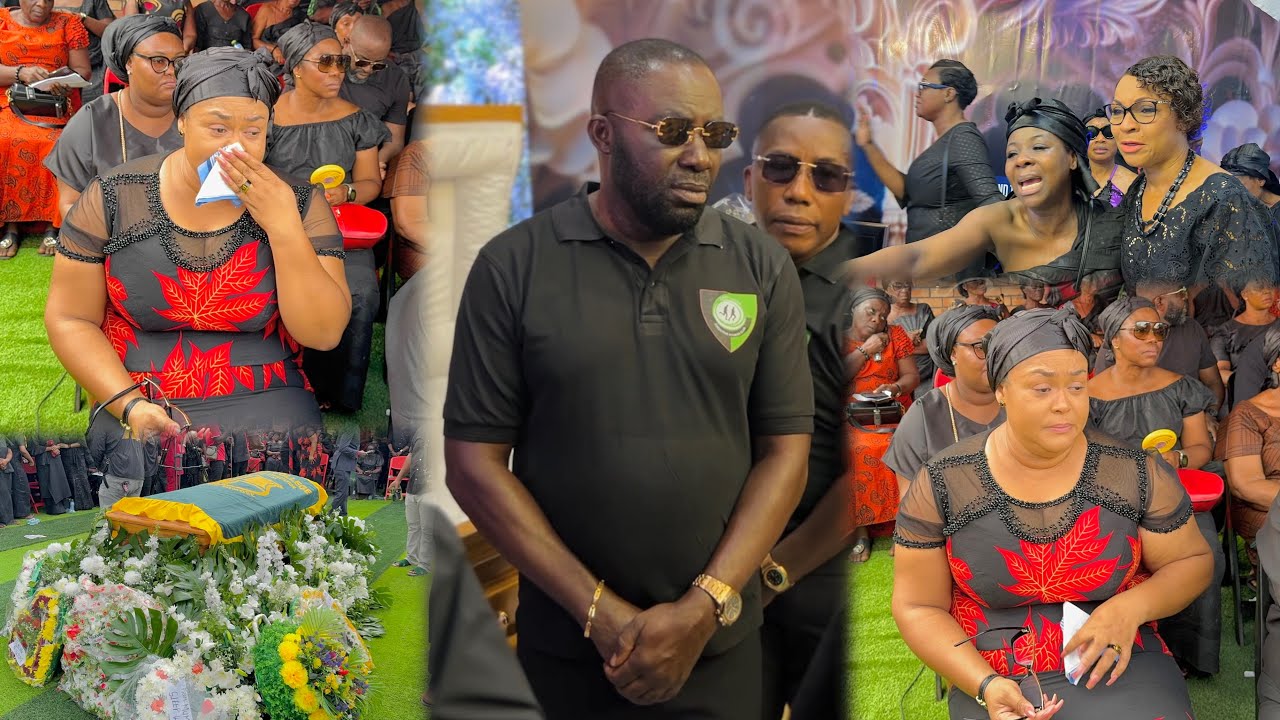 Oh Very Sad💔Despite,Vivian Jill & East Legon Executive Club Couldn’t Hold their Tears🥹REST Well🕊️