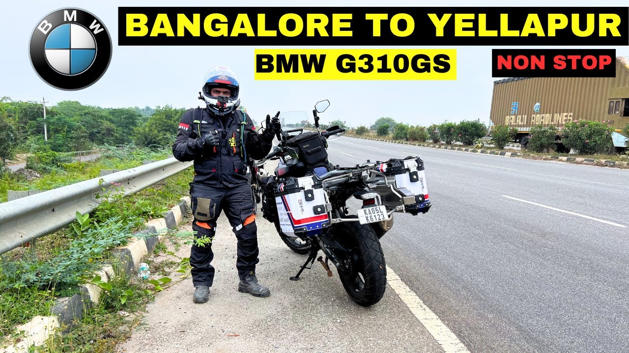 EP - 01 | BANGALORE to YELLAPUR on BMW G310GS | NON STOP RIDE