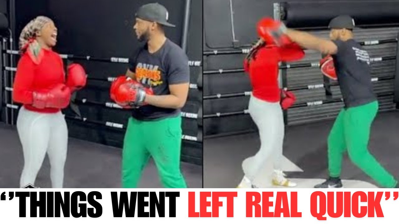 Papoose Pad Work With Claressa Shields Takes A WILD TURN👀