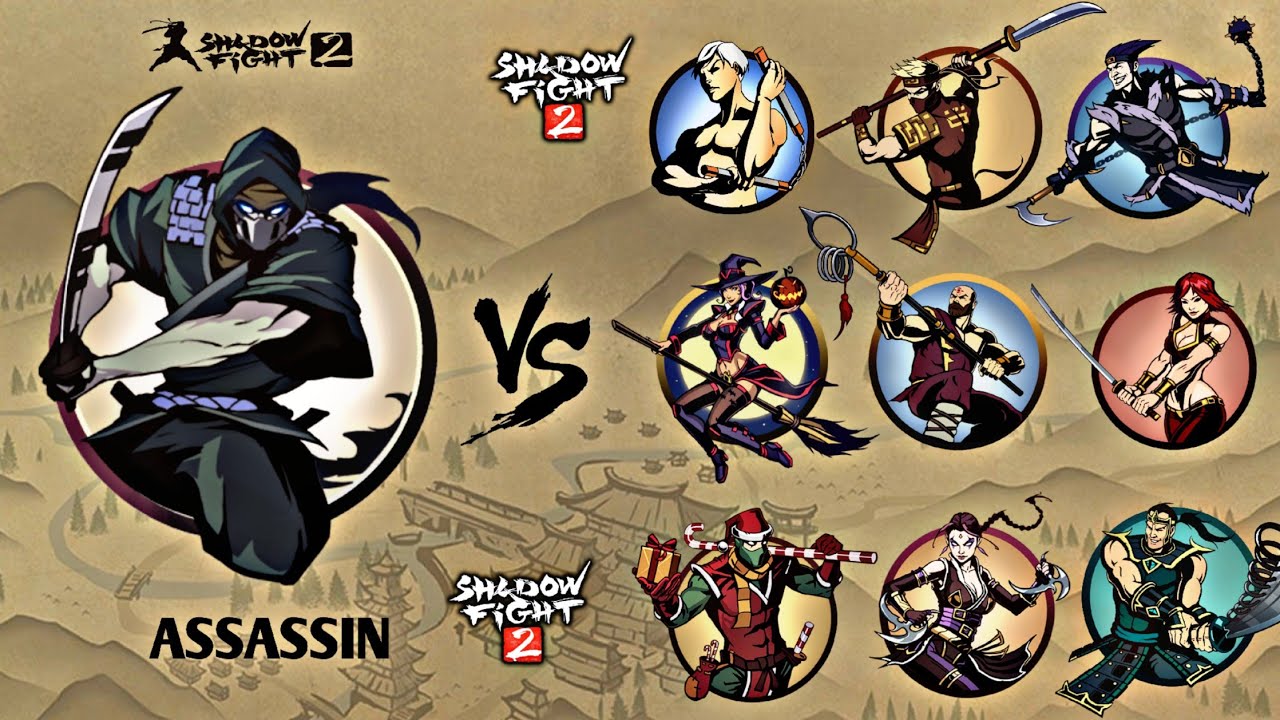 Shadow Fight 2 | Assassin vs Challengers