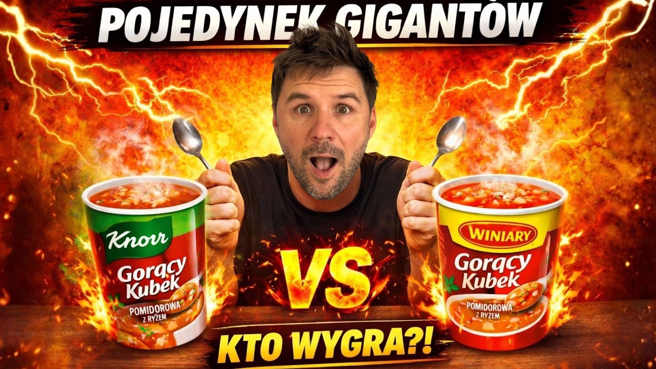 KNORR vs WINIARY - KT&Oacute;RE DANIA INSTANT SMAKUJĄ LEPIEJ?!