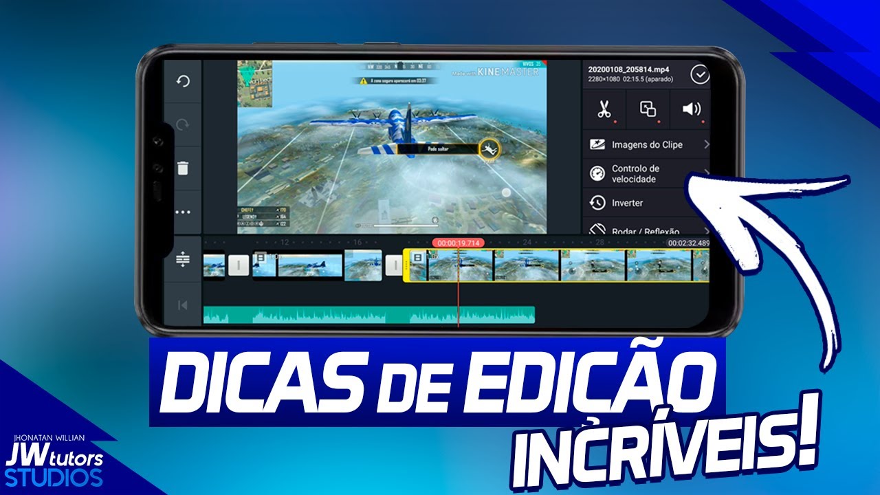 Dicas para Editar gameplay pelo celular no Kinemaster