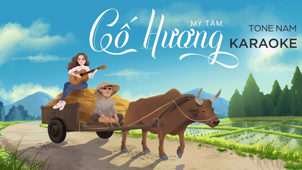 MỸ T&Acirc;M - CỐ HƯƠNG | OFFICIAL KARAOKE | TONE NAM