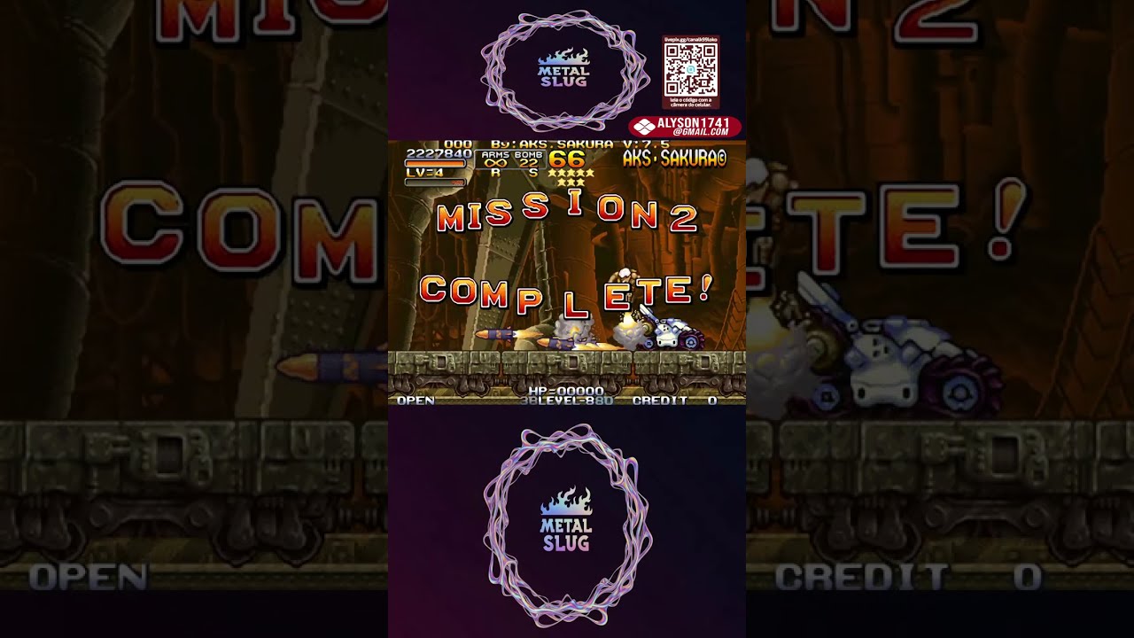 Metal Slug X Legend Unlimited Fire 7.5 Vamos Melhora #009  #shortslivestream #shorts