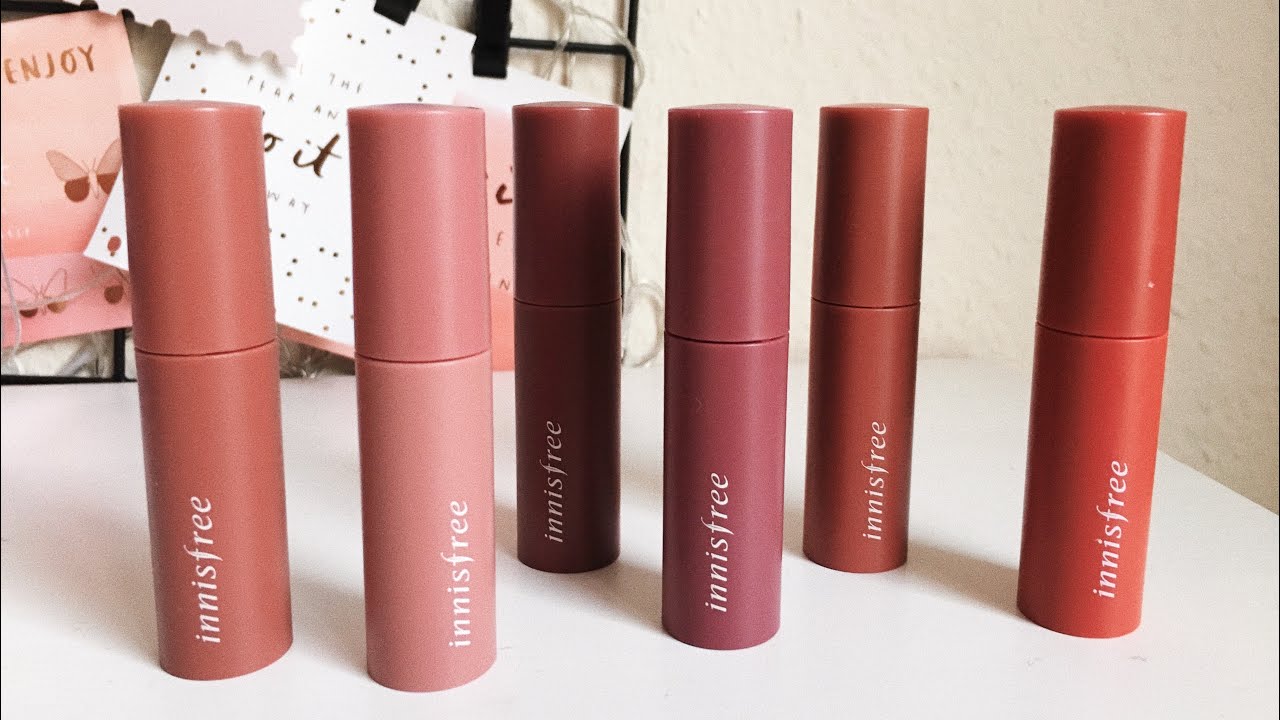 Innisfree Vivid Cotton Ink Nude Collection Review