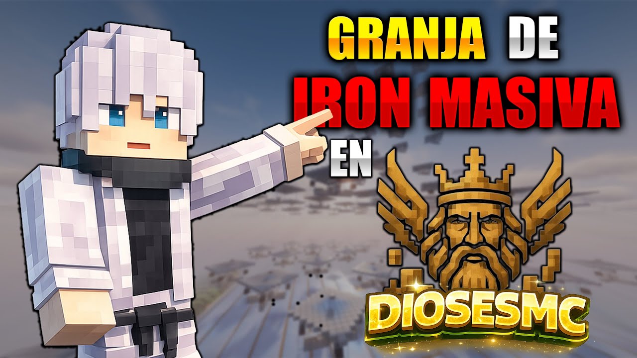 ASI ES MI GRANJA DE IRON MASIVA EN DIOSES MC