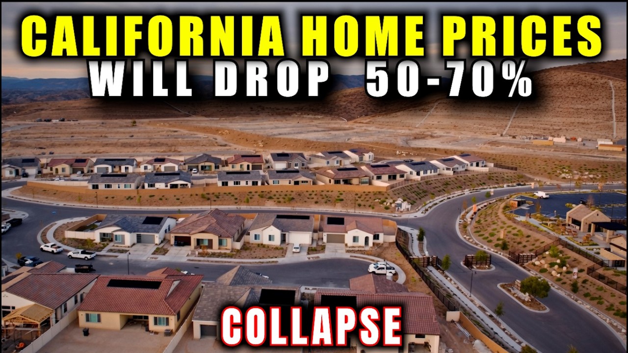These Top 10 California Cities Where Home Prices Are Falling Like a Rock (2026 Crash)