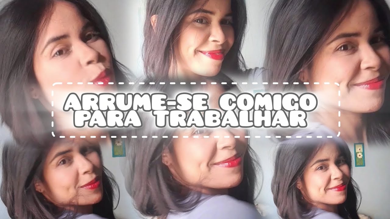 ARRUME-SE COMIGO PARA TRABALHAR - Indy Louise 💅🏽💋 // #arrumesecomigo #vlog #grwm  #trabalho 