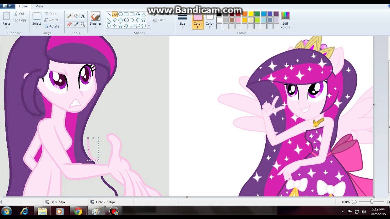 Equestria Girls - Speed Paint - EQG Painter