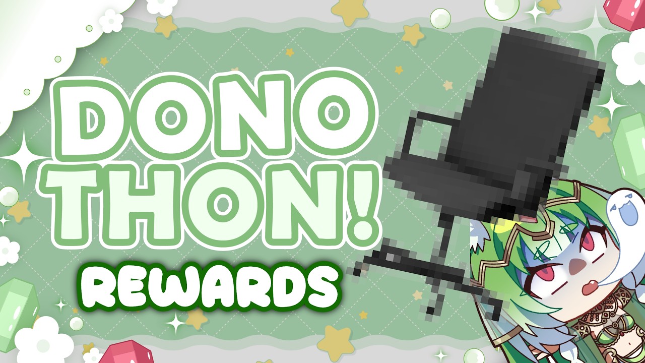 【DONOTHON: REWARDS!】THE DONOTHON CONTINUES? No. Just the rewards :3【Cera Luceria】