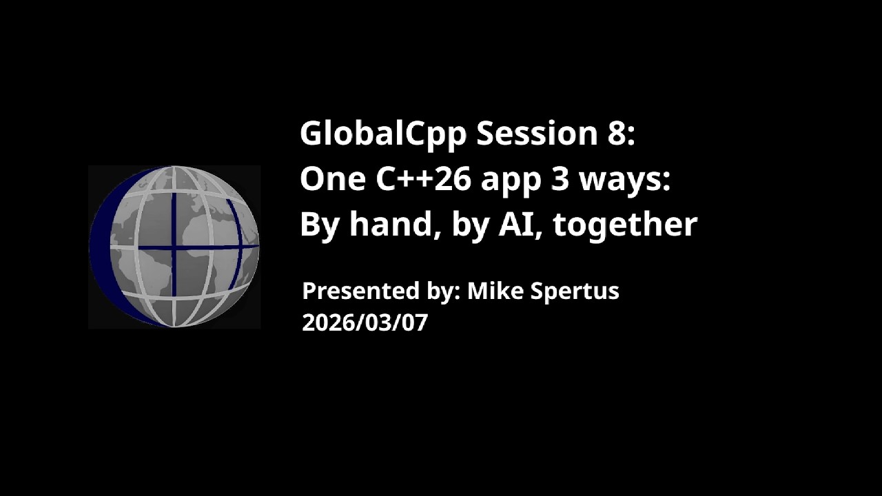 One C++26 App, Three Ways: By Hand, By AI, and Together