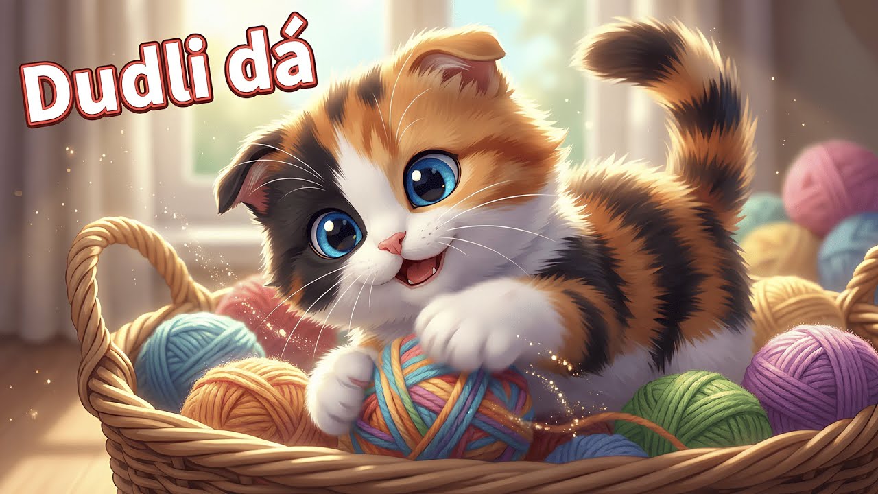 Naša malá mačička mňau mňau 🐱🎵 | Zvieracia pesnička pre deti