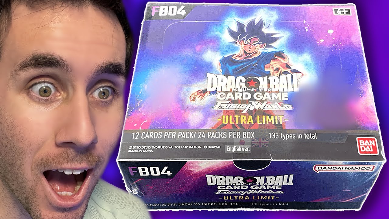 The Best Dragonball Super Fusion World Ultra Limit Booster Box On YouTube