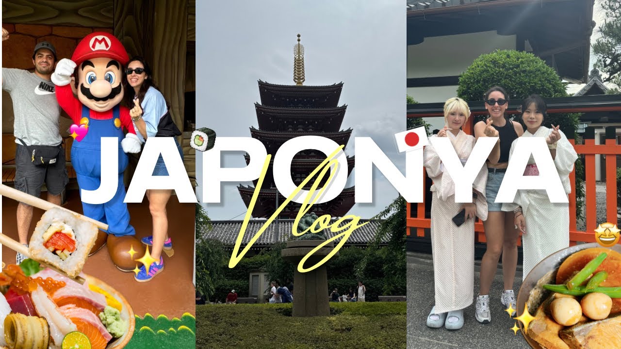 Japonya’ya İlk Kez Gittim 🇯🇵 | Tokyo–Kyoto–Nara