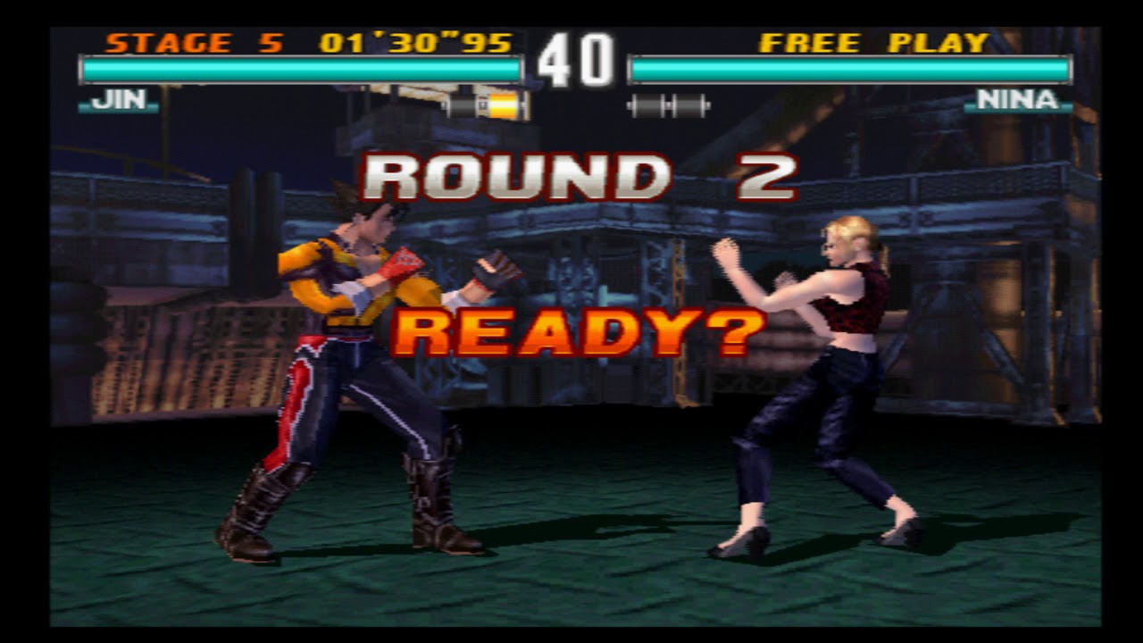 Tekken 3 ( PS1 ) - Jin - Arcade Mode - Arranged Music ( June 5, 2019 )