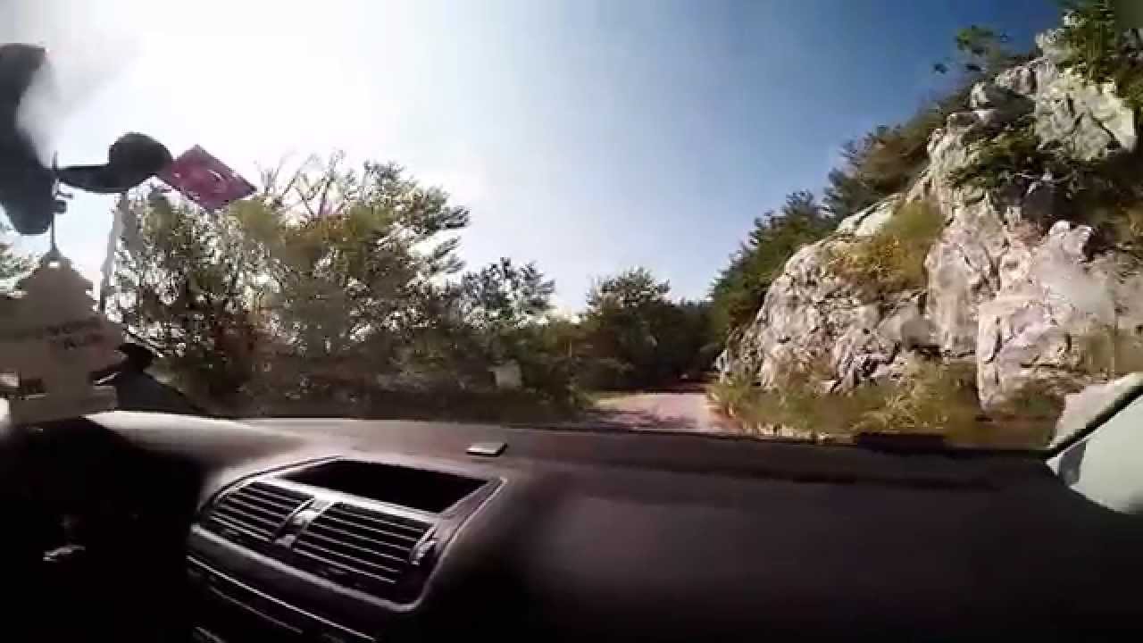Wjazd na Sv.Jure, Biokovo. Chorwacja 2014