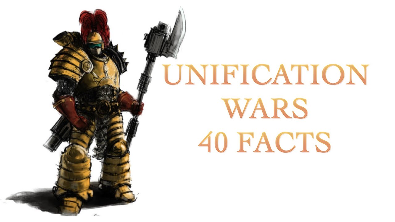 40 фактов и сведений о Войнах Объединения в Warhammer 40k