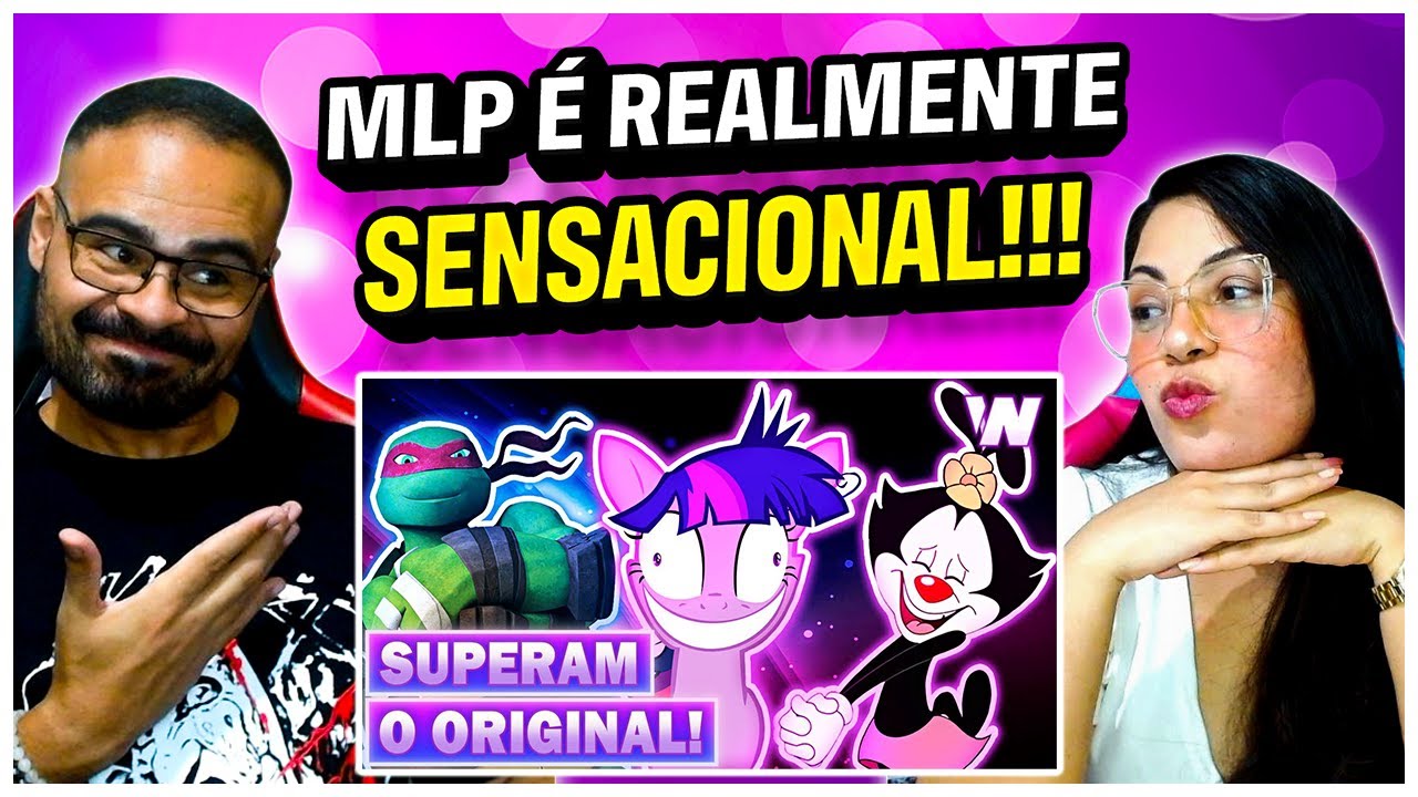 REACT Vício Nerd - Melhores REBOOTS de DESENHOS