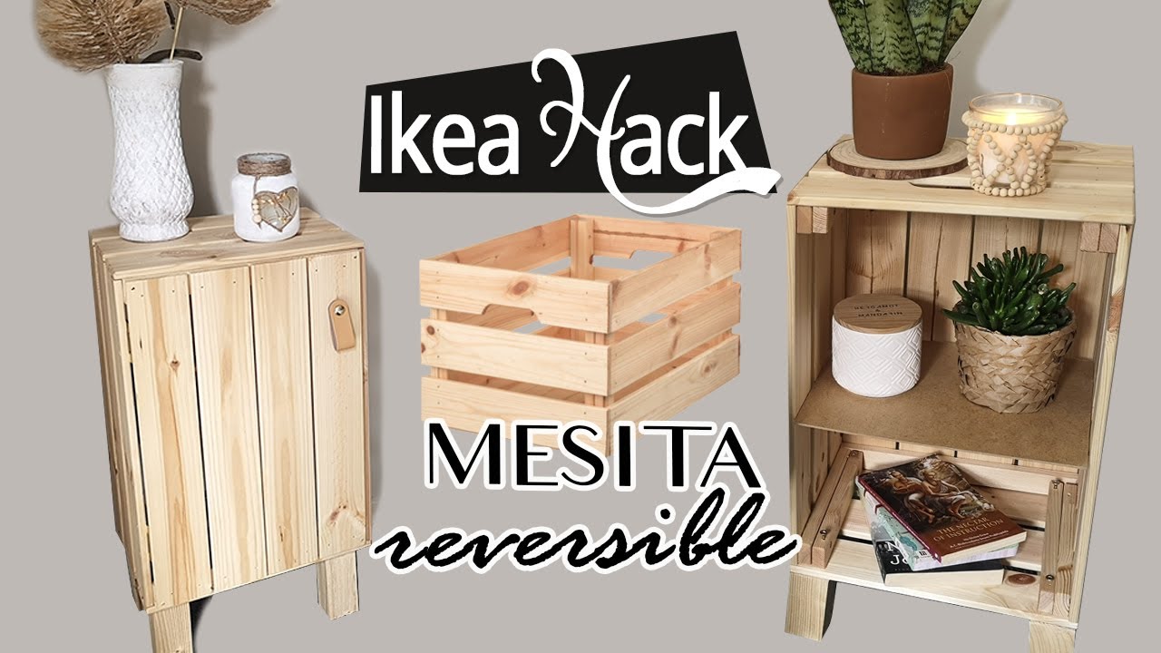 IKEA HACK: MESITAS de NOCHE con KNAGGLIG |  Boho Deco | Shanti Irene