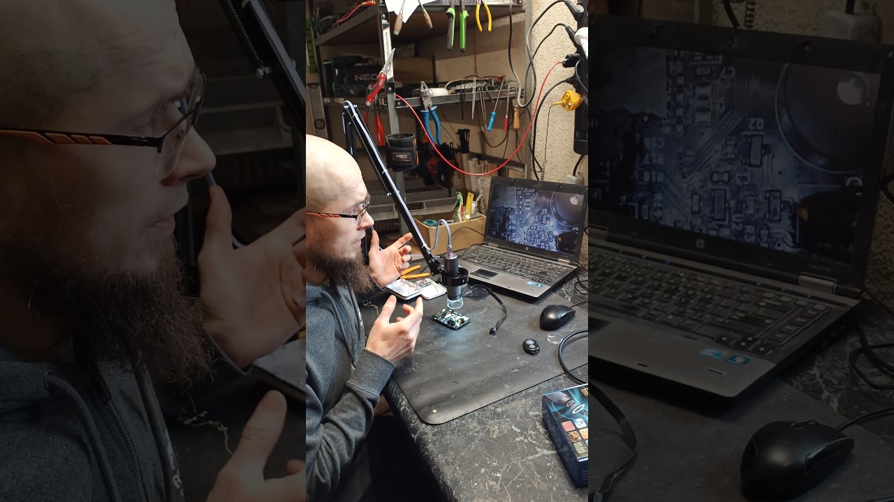 Mikroskop 4K do 200 zł? Do elektroniki i napraw 