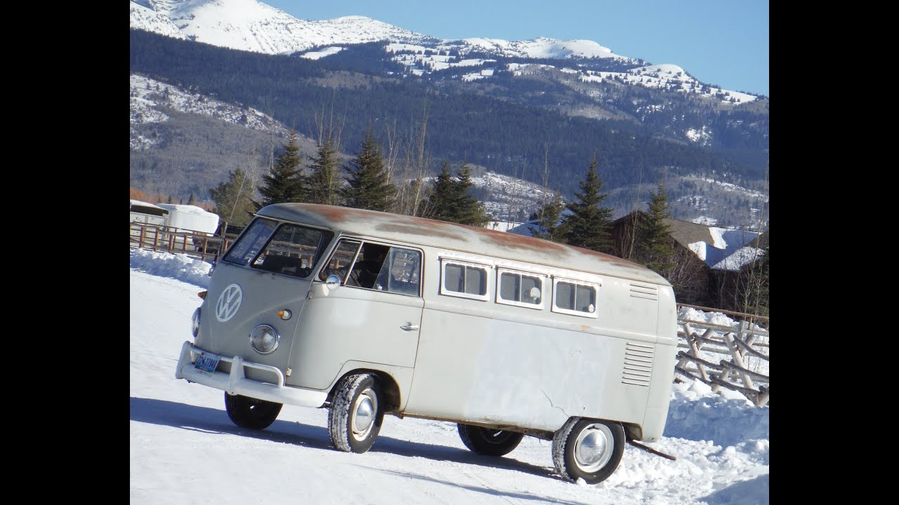 VW Split Window Bus Field Find Lives Again.  Forgotten Volkswagen 1960 Camper