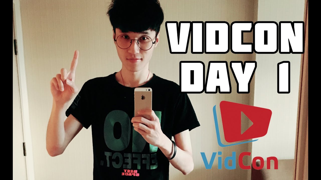 Vidcon2016 Vlog : 和阿謙的美國行 ➲ Day 1