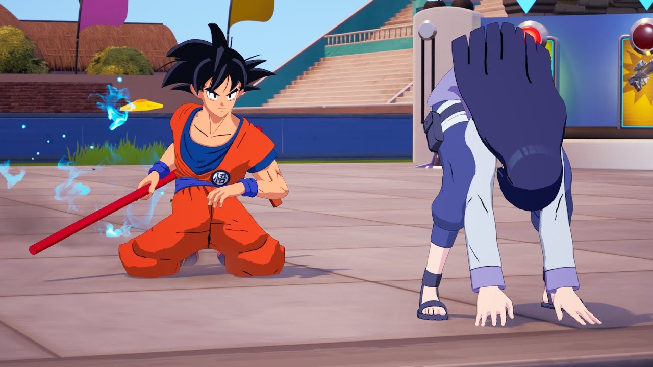 Goku vs Naruto Rap Battle (Fortnite Parody) [ssjk9 voice edit]