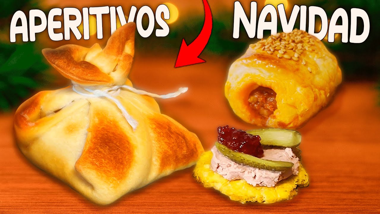 3 Aperitivos NAVIDEÑOS Que Harán Brillar Tu Mesa 🎄✨