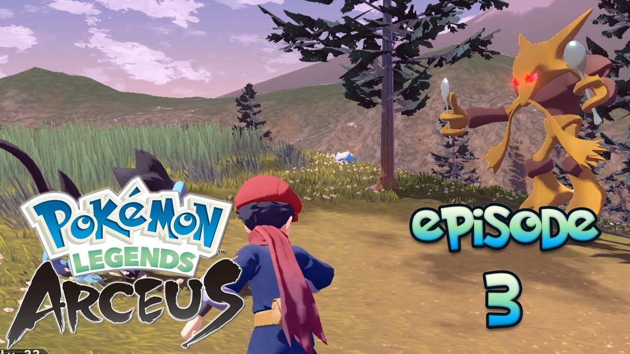 Pokemon Legends: Arceus - Episode 3 [KennyPlays]