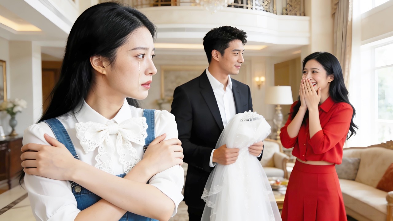 Son fiancé lui a fait donner sa robe de mariée à sa maîtresse ! Elle épouse le PDG ! Il regrette !