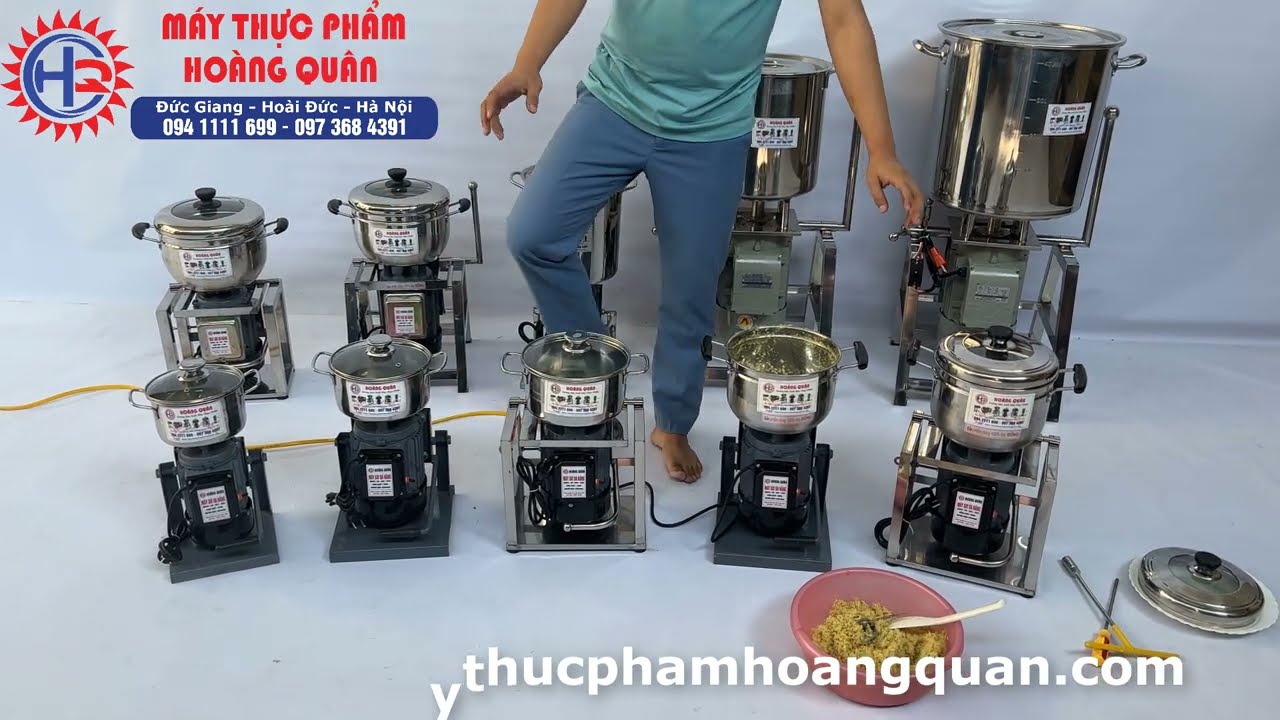 MÁY XAY RIỀNG SẢ, TỎI ỚT ĐA NĂNG - MTP HOÀNG QUÂN