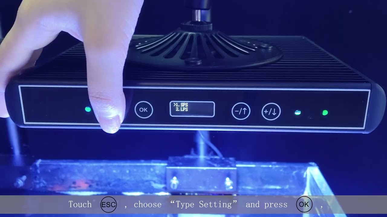 How to set A100——Touch Control