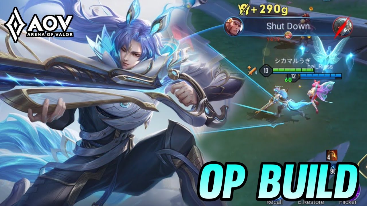 AOV : ELSU GAMEPLAY | OP BUILD - ARENA OF VALOR LIENQUANMOBILE ROV