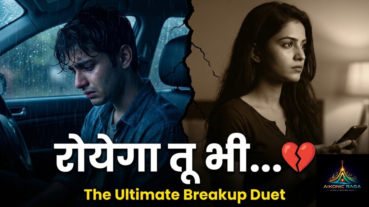रोयेगा तू भी 💔 | Emotional Breakup Song | Hindi Sad Duet | AIkonic Raga
