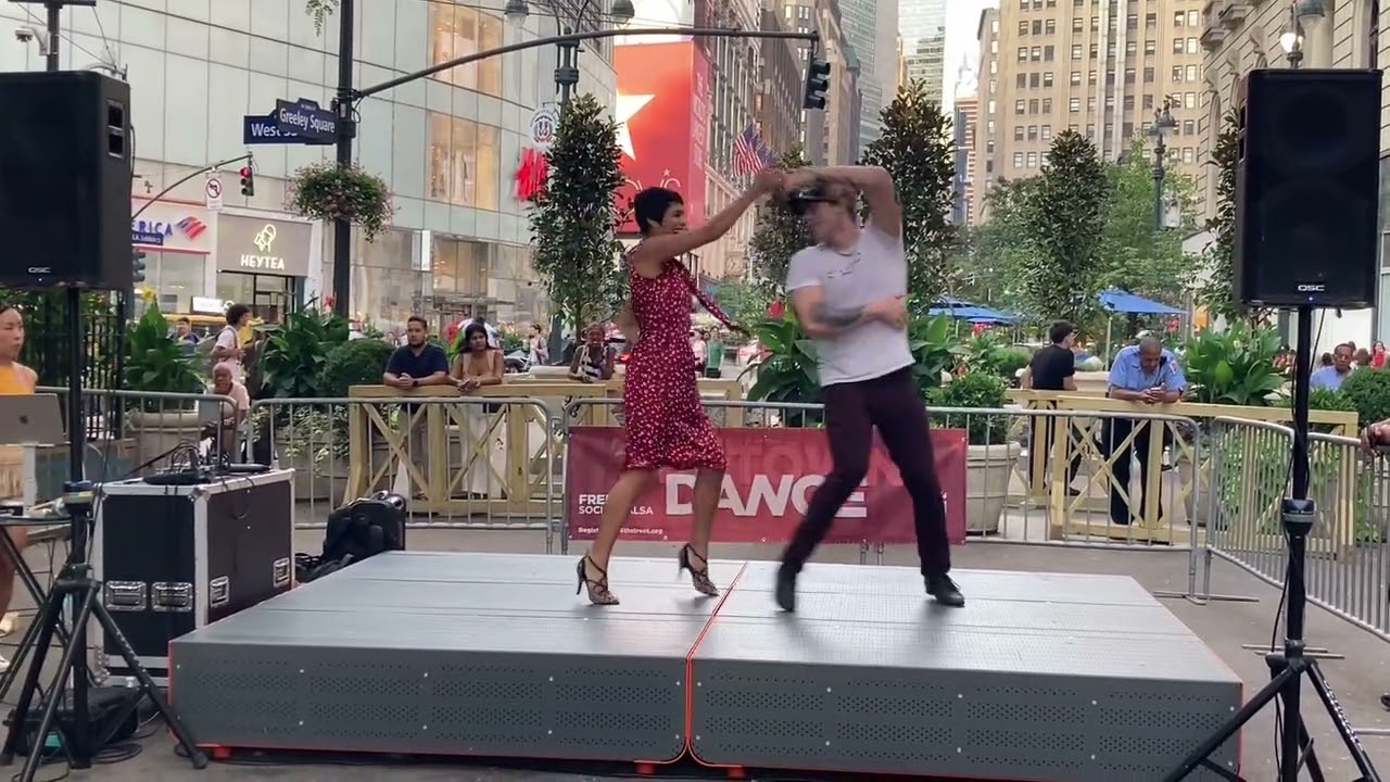Salsa:  Talia Castro & Jeremy Adam Rey