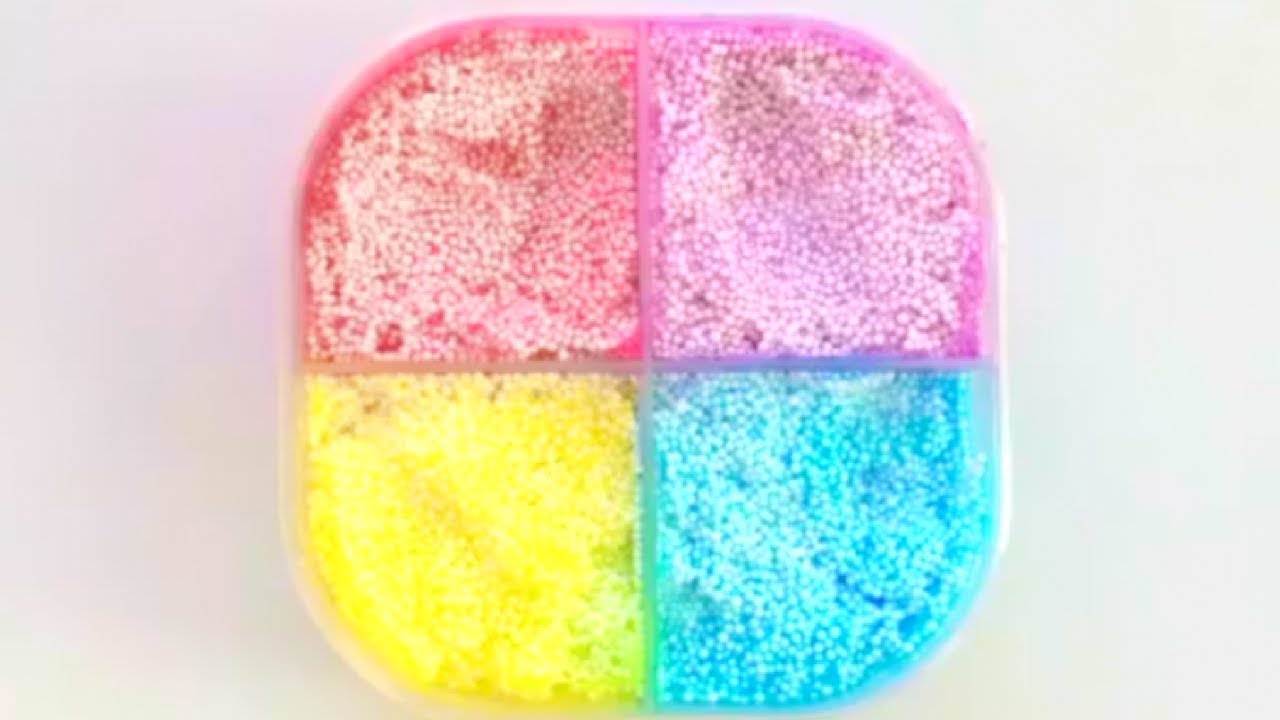 Crunchy Floam Slime - Most Satisfying Slime ASMR
